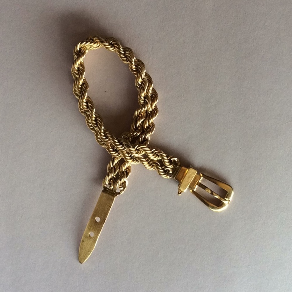 14k ROPE BRACELET custom made - Picture 5 of 9